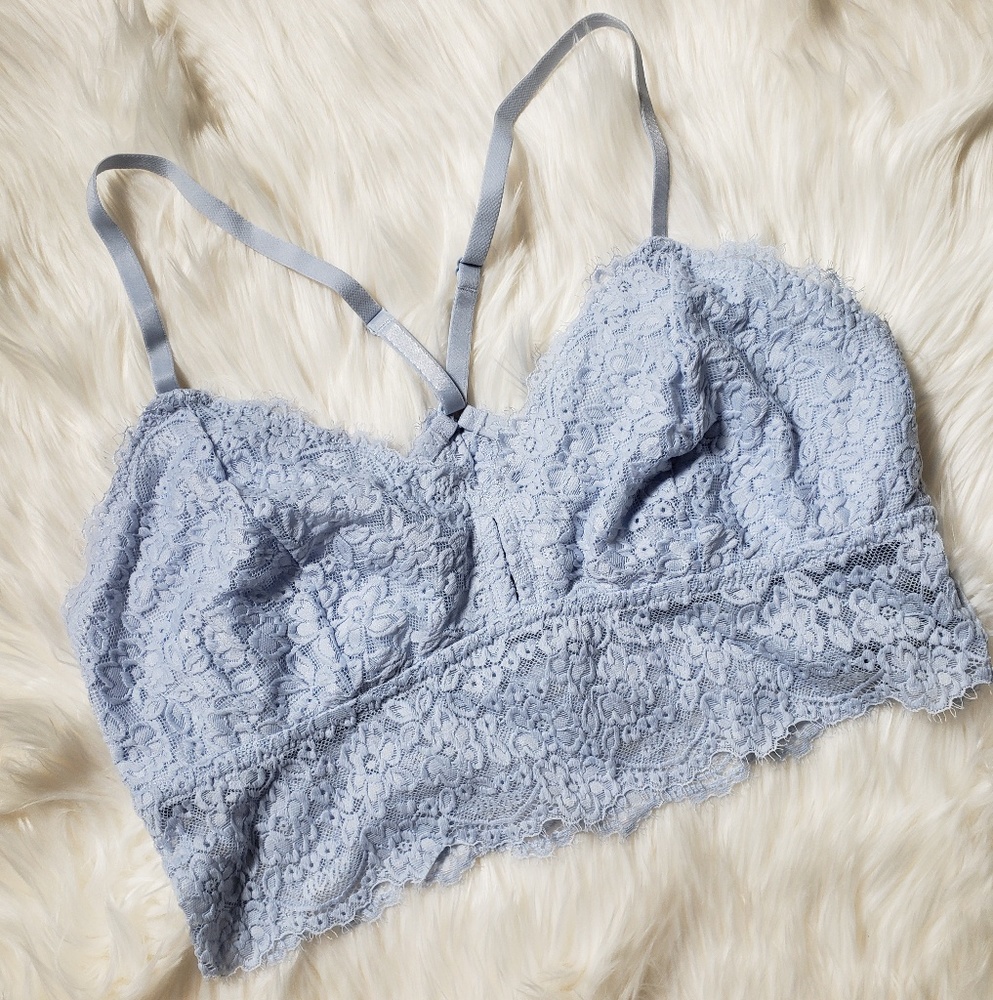 Aerie NEW Lace Racer-Back Bralette